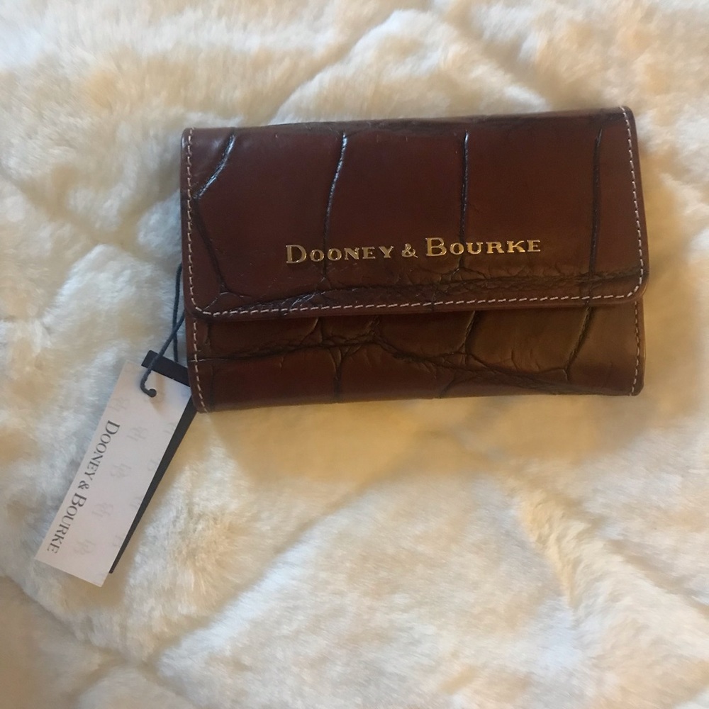 Crocodile print also have matching purse